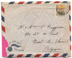 Congo Léopoldville 1 Oblit. Keach 10(.M.) Sur C.O.B. 318 Sur Lettre Vers Kessel-Loo Le 20/04/1953 - Covers & Documents