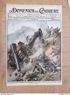 Copertina La Domenica Del Corriere 18 Agosto 1912 Cannone Da 149 Chaberton Susa - Autres & Non Classés
