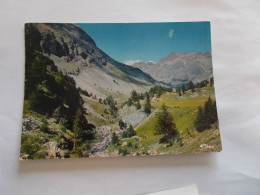 COL DE LA CAYOLLE  ( 04 Alpes De Haute Provence )  LE VERSANT DE BARCELONNETTE 1975 - Digne