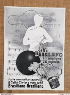 Pubblicità Epoca Collezionisti 1937 Caffè Brasiliano Cirio Migliore Del Mondo  - Otros & Sin Clasificación