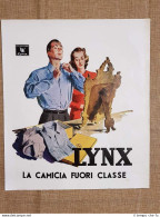 Pubblicità D'Epoca Per Collezionisti Anno 1941 Lynx La Camicia Fuori Classe - Other & Unclassified