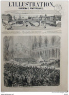 Assemble Nationale De Toscane - Vote De L'annexion De La Toscane Au Piémont - Page Original 1859 - Historical Documents
