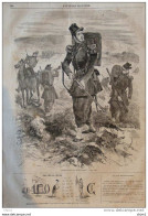 Chasseurs De Vincennes -  Page Original 1859 - Historical Documents