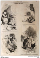 Contes D'un Vieil Enfant - Page Original 1859 - Historical Documents