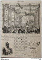 Concert Donné Sur Le Théâtre De L'hôtel Duprez - Faustin Ier (Soulouque) - Page Original 1859 - Historical Documents