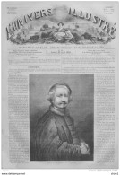 Portrait De Rembrandt - Page Original 1859 - Historical Documents