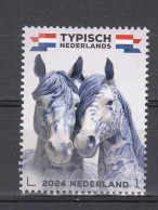 Nederland 2024nvph Nr ??, Mi Nr ??;  Typisch Nederlands, Paarden. Horse,  Delfts Blauw, Losse Zegel - Unused Stamps
