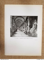 Genova Nel 1917 Il Camposanto Staglieno Una Galleria Liguria - Autres & Non Classés