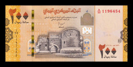 Yemen 200 Rials 2018 Pick 38b Sc Unc - Yémen