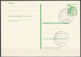 Berlin Ganzsache 1980 Mi.-Nr. P119 Tagesstempel FRANKFURT 26.1.81  ( PK 582 ) - Postales - Usados