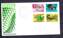 STAMPS-PAPUA NEW GUINEA-SEE-SCAN-F.D.C. - Papoea-Nieuw-Guinea