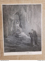 L'Angelo Custode Divina Commedia Purgatorio Incisione Di Gustave Doré Del 1887 - Avant 1900