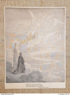 Anime Contro Governanti Divina Commedia Paradiso Incisione Gustave Doré 1887 (2) - Voor 1900