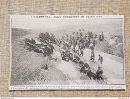 In Cina Nel 1914 Soldati Giapponesi Alla Conquista Di Tsing-Tao - Autres & Non Classés