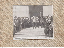 Costantinopoli O Istanbul 1914 Ambasciatore Italinao S. Antonio Te Deum Turchia - Autres & Non Classés