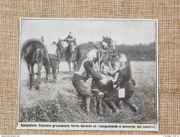 Il Ferimento Di Corazziere Di Francia Nel 1914  Prima Guerra Mondiale WW1 - Autres & Non Classés