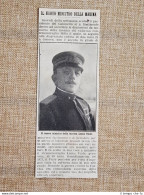 Il Viceammiraglio Leone Viale Nel 1914 Nuovo Ministro Della Marina 1851 – 1918 - Sonstige & Ohne Zuordnung