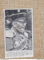 Barone Wilhelm Leopold Colmar Von Der Goltz Nel 1914 Governatore Del Belgio WW1 - Sonstige & Ohne Zuordnung