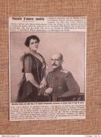 Pavel Aleksandrovic Romanov E Moglie Olga Valerianovna Nel 1914 Riammessi Russia - Altri & Non Classificati