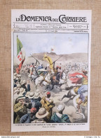 Copertina La Domenica Del Corriere 24 Maggio 1914 Touring Libia Indigeni Garian - Altri & Non Classificati