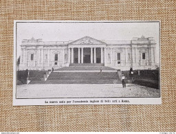Roma Nel 1914 La Nuova Sede Dell'Accademia Inglese Di Belle Arti Lazio - Altri & Non Classificati