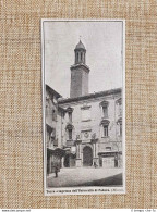 Padova Nel 1914 Torre E Ingresso Dell'Università Veneto - Altri & Non Classificati