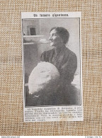 Bergamo Nel 1914 Donna E Il Suo Enorme Tumore Operato Dal Professore Fieschi - Altri & Non Classificati