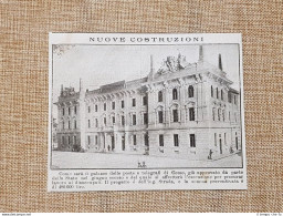 Progetto Per Il Nuovo Palazzo Delle Poste E Telegrafi Del 1914 Ingegnere Strada - Other & Unclassified