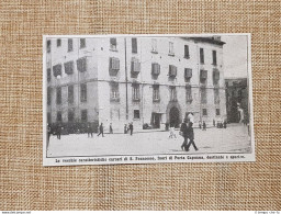 Napoli Nel 1914 Vecchie Carceri Di San Francesco Fuori Di Porta Capuana Sparire - Autres & Non Classés
