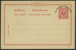 MSP BIS 1914 MSP P 1 BRIEF, 1897, 10 Pf. MSP-Ganzsachenkarte, Ungebraucht, Pracht - Marítimo