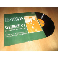 ERNEST ANSERMET Symphonie No. 4 - Ouverture De Corolian BEETHOVEN - DECCA FRANCE SXL 2116 Lp 1966 - Classica