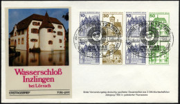 BERLIN 534IPFV BRIEF, 1977, 30 Pf. Burgen Und Schlösser Mit Abart Unterbrechung Im Rechten Busch, Im Senkrechten Paar (H - Cartas & Documentos