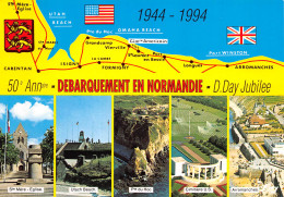 Militaria  Juin 1944 Omaha BERNIERES Sur MER Cricqueville-en-Bessin Arromanches  27 (scan Recto-verso)MA2293Bis4 - Guerre 1939-45