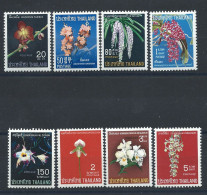 Thaïlande N°470/77** (MNH) 1967 - Fleurs "Orchidées" - Tailandia