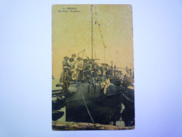 2024 - 1152  TUNISIE  -  BIZERTE  :  Baie PONTY  -  TORPILLEURS   1915   XXX - Tunisia