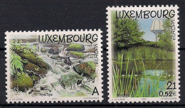 2001 Luxemburg Mi. 1530-1**MNH   Europa: Lebensspender Wasser. - Nuevos