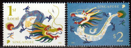 Singapore - Postfris / MNH - Complete Set Year Of The Dragon 2024 - Singapore (1959-...)