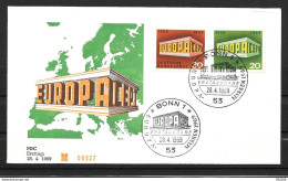 1969 - FDC - ALLEMAGNE - 54 - 1969