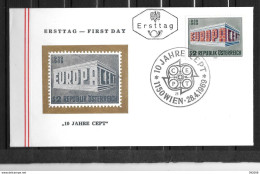 1969 - FDC - AUTRICHE - 54 - 1969