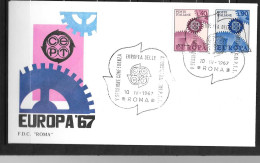 1967 - FDC - ITALIE - 50  - 1967