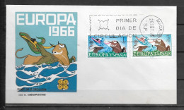 1966 - FDC - ESPAGNE - 45 - 1 - 1966