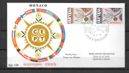 1965 - FDC - MONACO - 44 - 1 - 1965