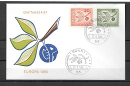 1965 - FDC - ALLEMAGNE - 41 - 1 - 1965