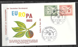 1965 - FDC - ALLEMAGNE - 41 - 2 - 1965