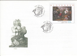 FDC SLOVAKIA 494 - FDC