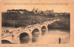 FRANCE - Avignon - Nouveau Pont En Pierre - Vue Panoramique Sur Le Pont - Animé - Carte Postale Ancienne - Avignon