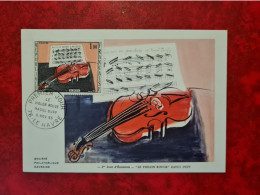 FDC 1965 MAXI  LE HAVRE LE VIOLON ROUGE DE RAOUL DUFY - 1960-1969