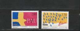 Andorre YT 457/8 ** : Europa , Paix Et Liberté - 1995 - Unused Stamps