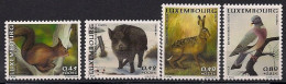 2001 Luxemburg Mi. 1554-7**MNH    Einheimische Tiere - Ongebruikt