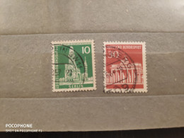 Germany	Buildings (F85) - Used Stamps